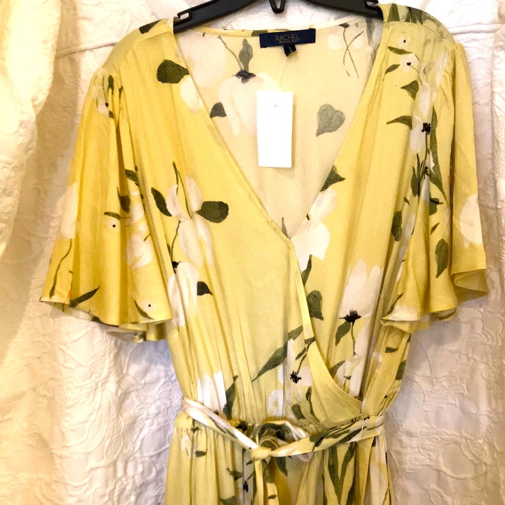 Rachel Roy spectacular yellow dress 2X🚦